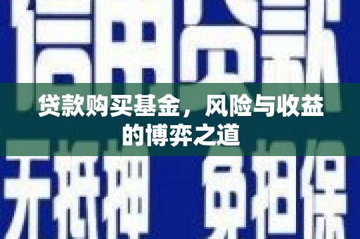 细河贷款购买基金，风险与收益的博弈之道