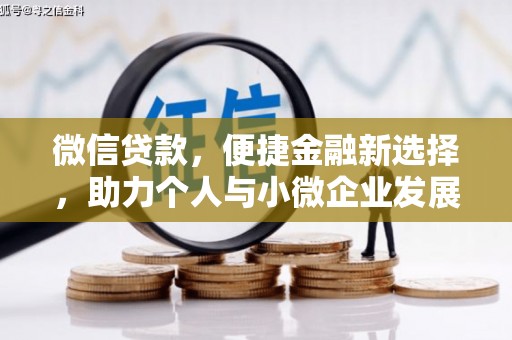 细河微信贷款，便捷金融新选择，助力个人与小微企业发展