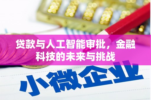 细河贷款与人工智能审批，金融科技的未来与挑战