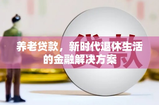 细河养老贷款，新时代退休生活的金融解决方案